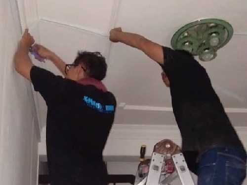 Upah pasang lampu downlight Sungai Buloh