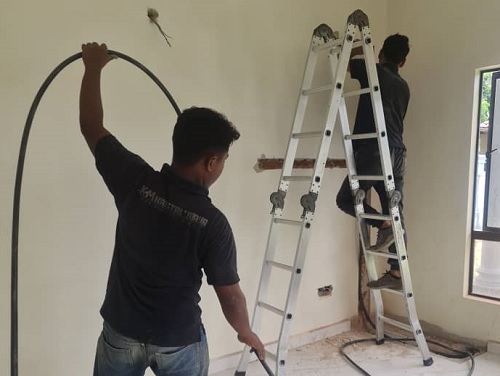 Wiring rumah teres untuk rumah di Kepong