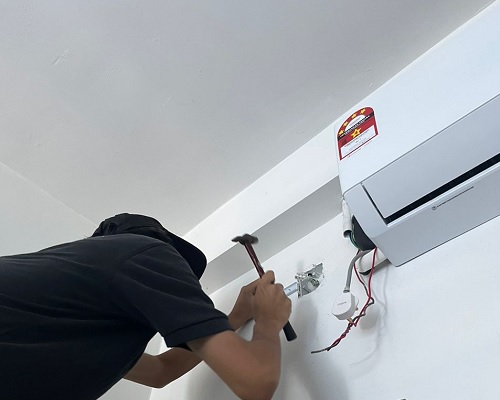 Wiring aircond dan point aircond