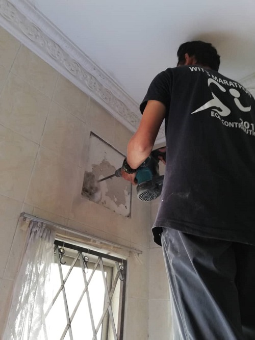 pasang exhaust fan