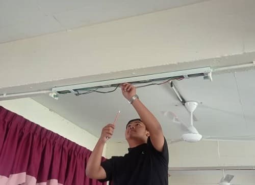Pemasangan wiring lampu di petaling jaya